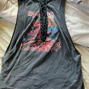 First of a kind Iron Maiden shirt dress